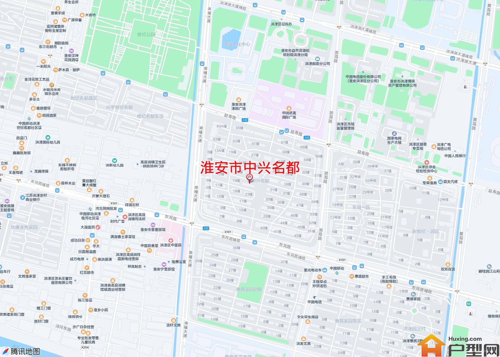 中兴名都小区 - 户型网