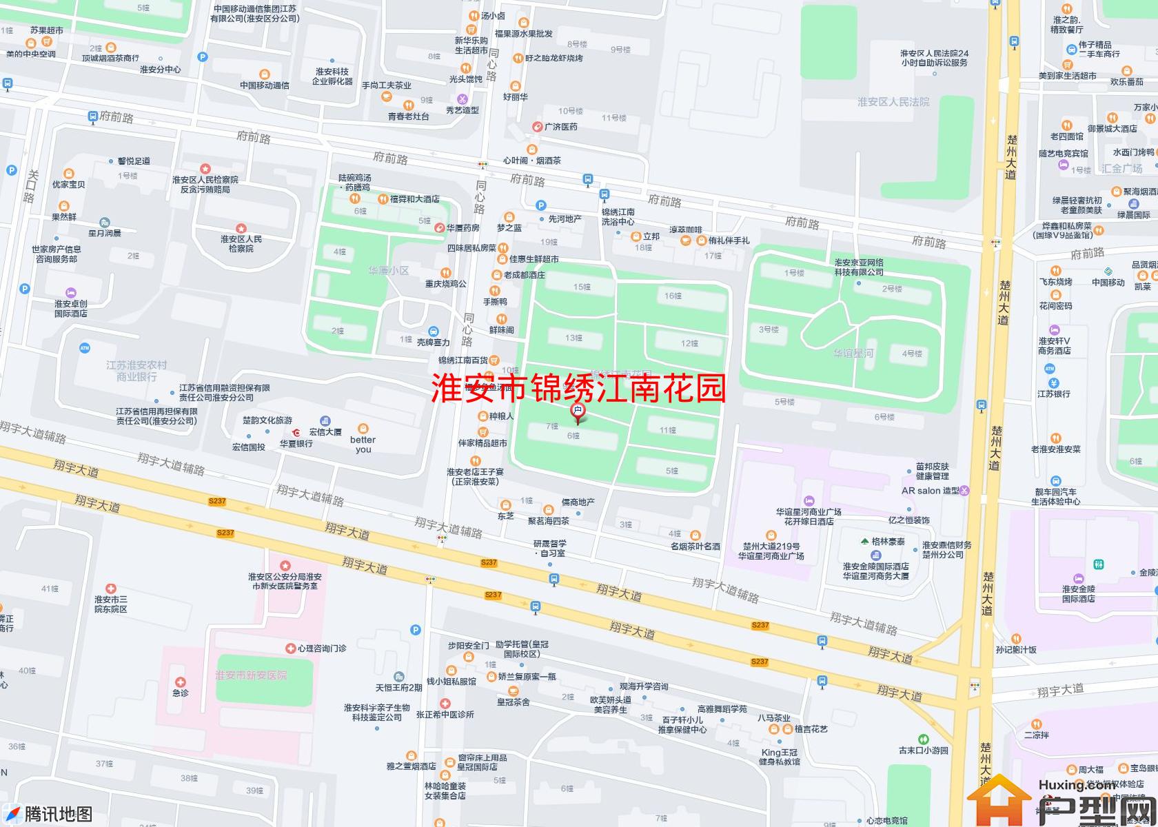锦绣江南花园小区 - 户型网