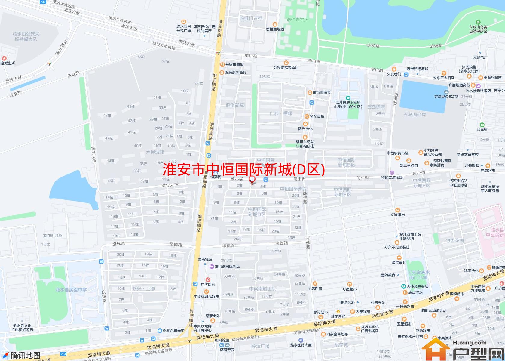 中恒国际新城(D区)小区 - 户型网