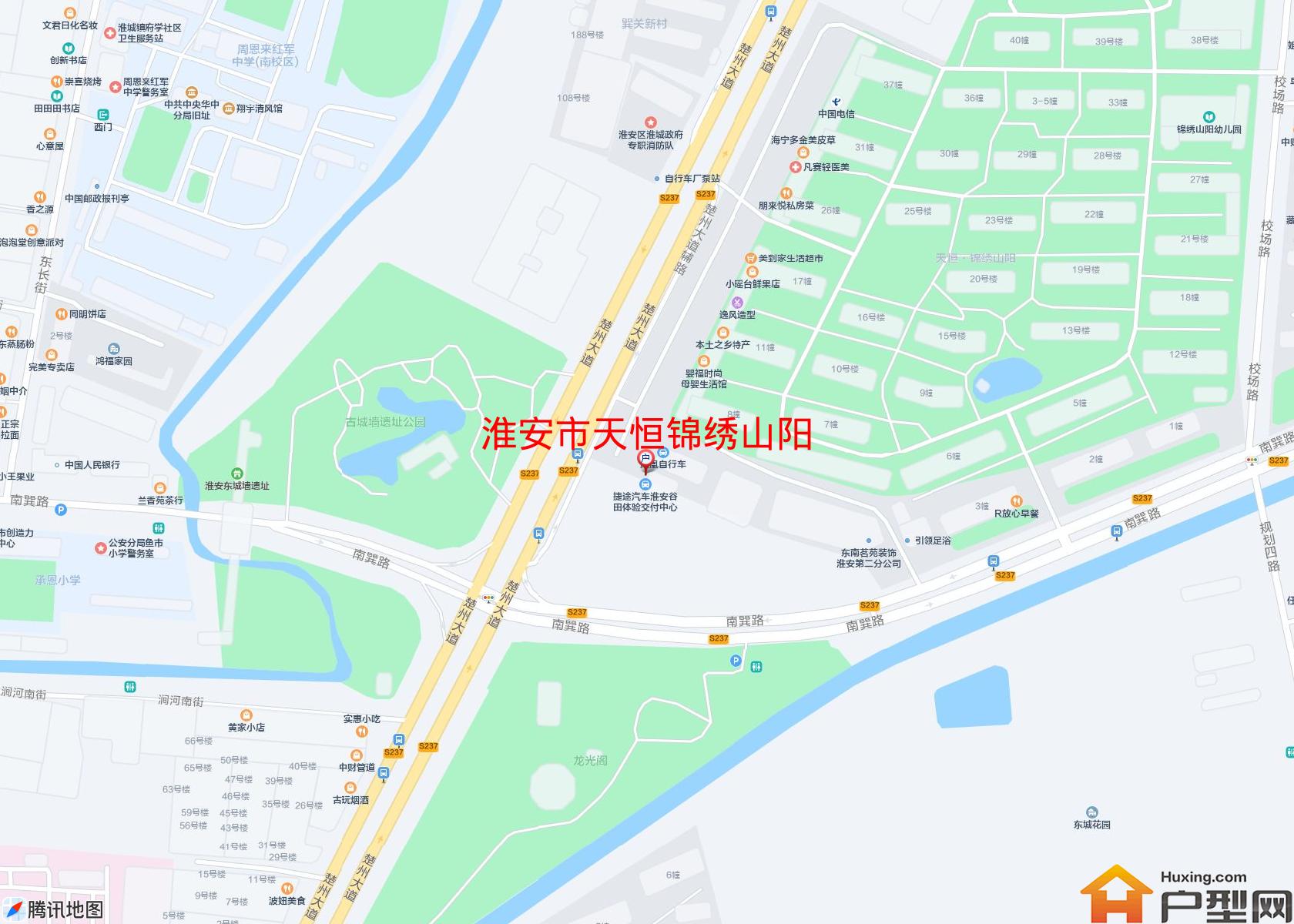 天恒锦绣山阳小区 - 户型网