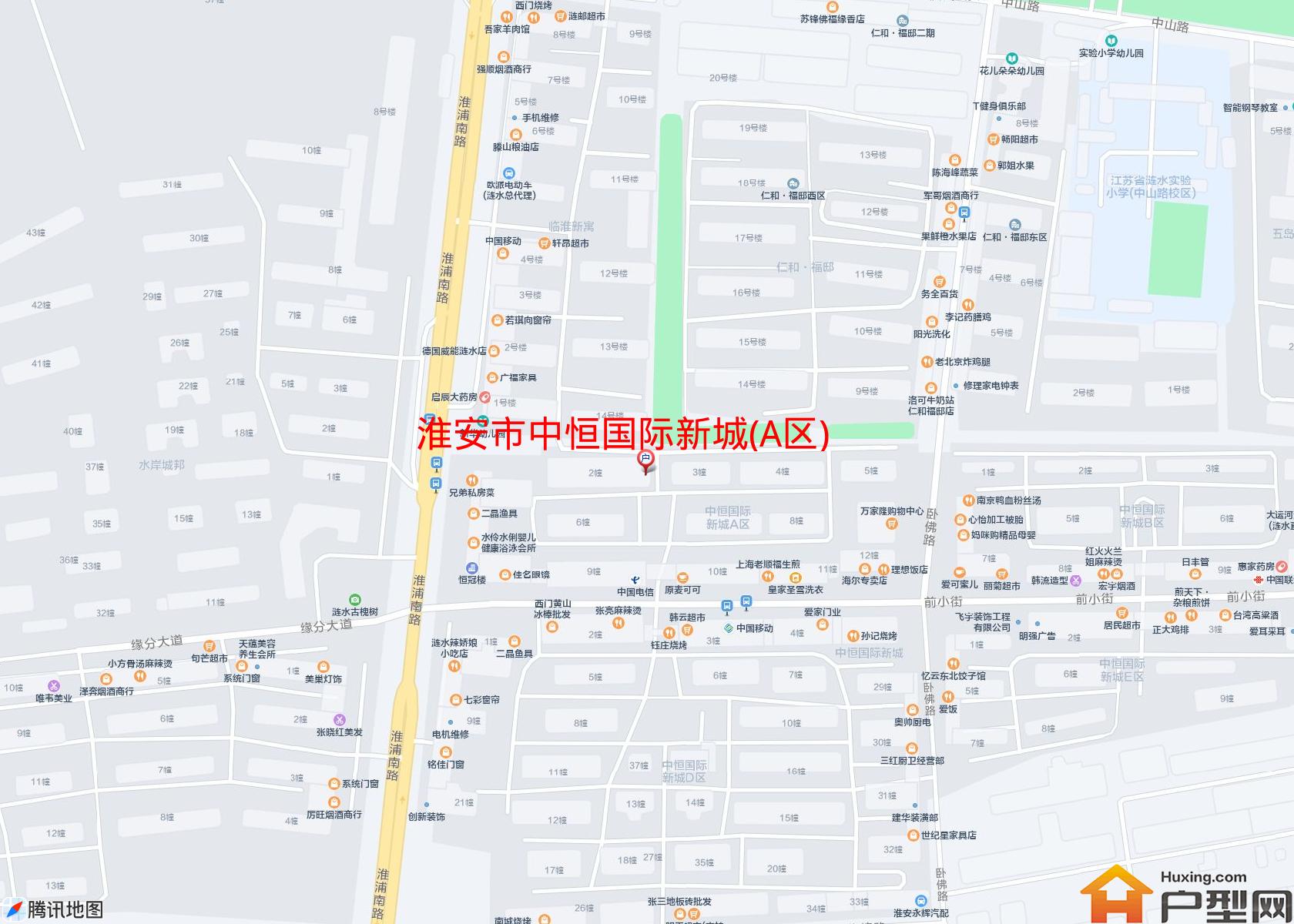 中恒国际新城(A区)小区 - 户型网