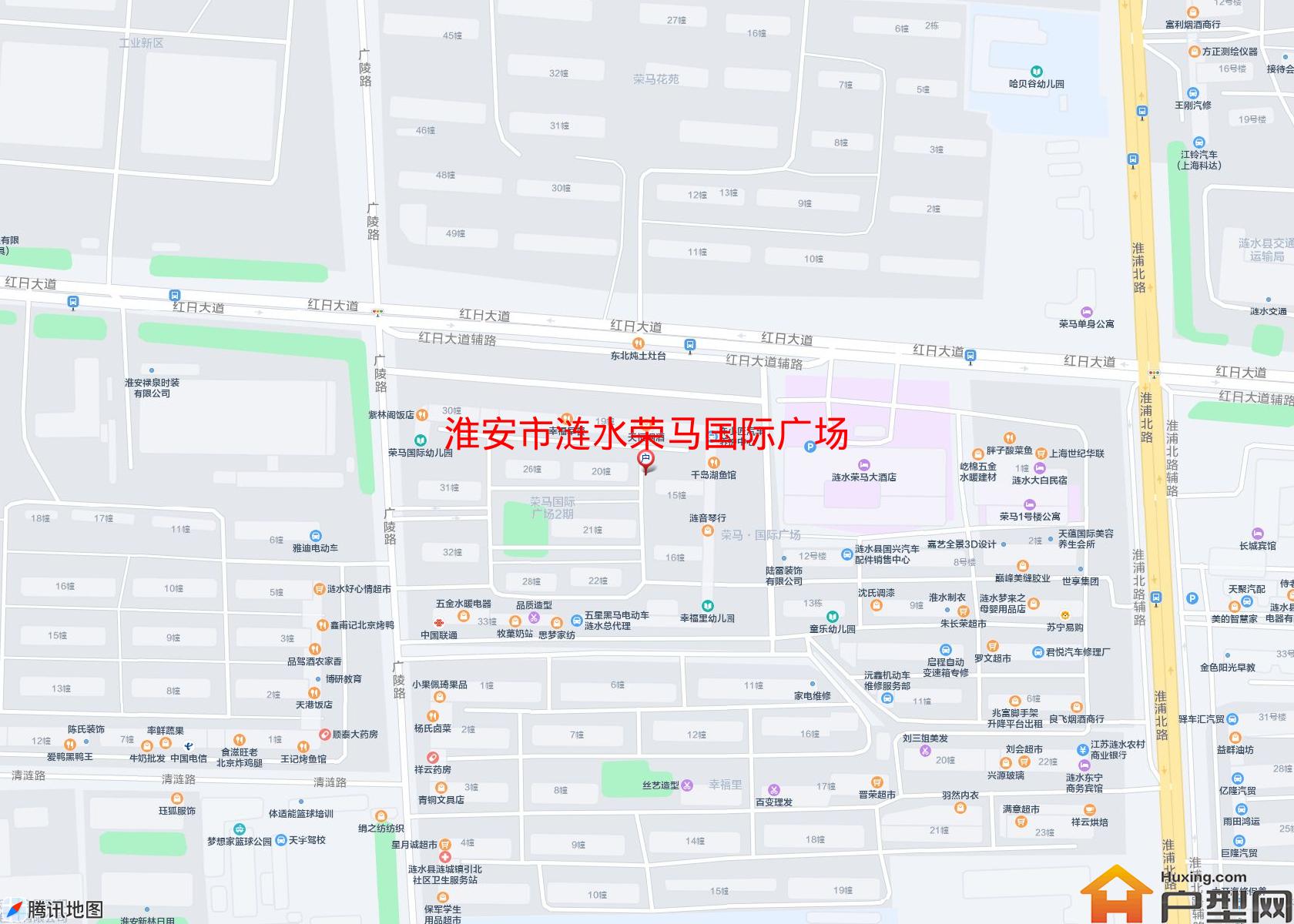 涟水荣马国际广场小区 - 户型网