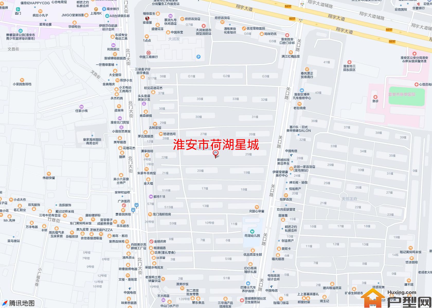荷湖星城小区 - 户型网
