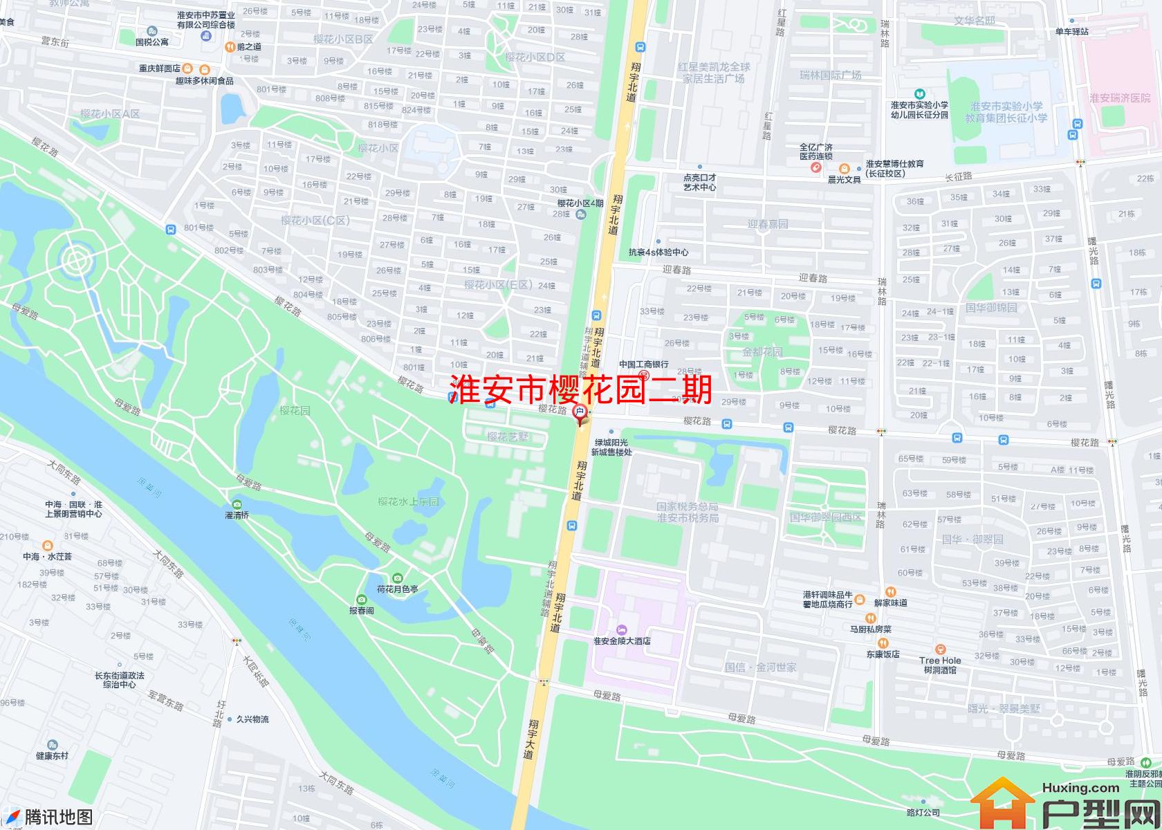 樱花园二期小区 - 户型网