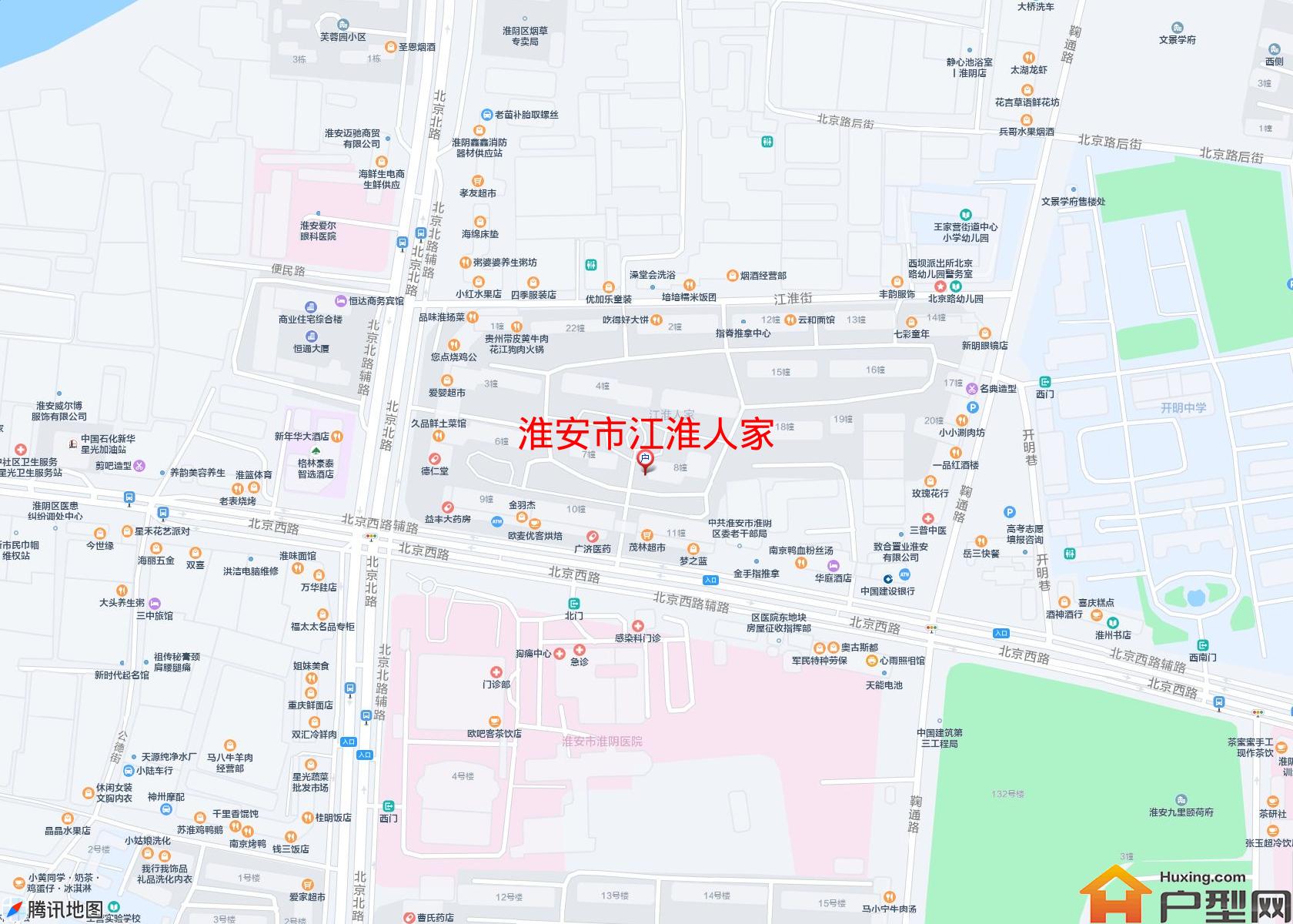 江淮人家小区 - 户型网