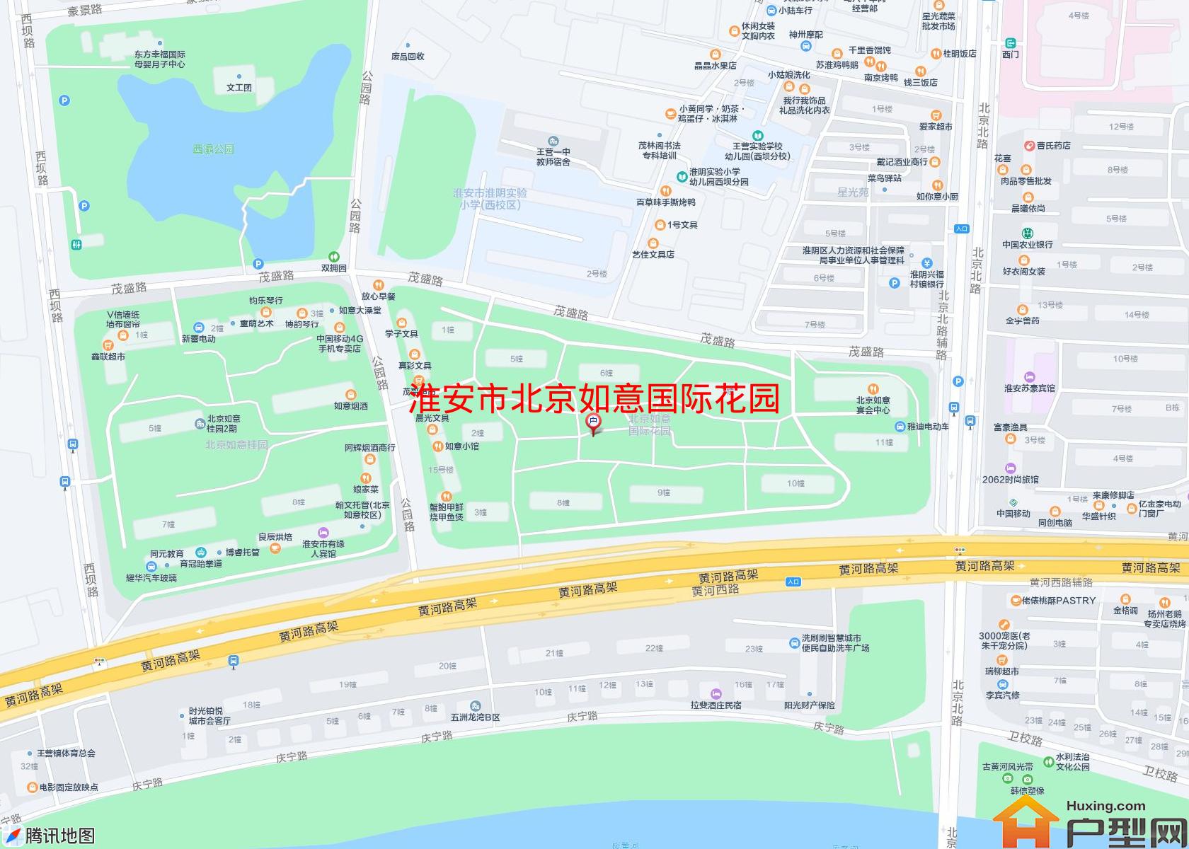 北京如意国际花园小区 - 户型网