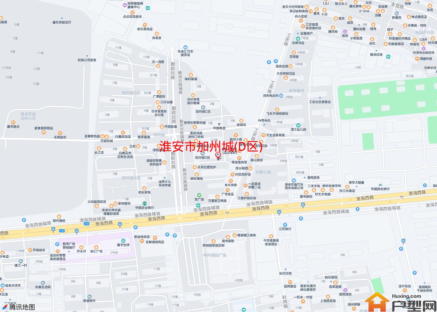 加州城(D区)小区 - 户型网