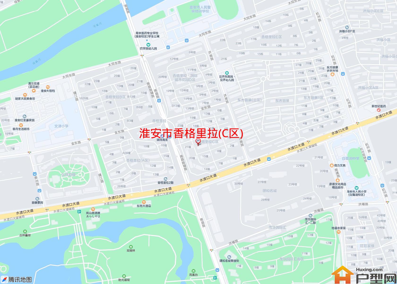 香格里拉(C区)小区 - 户型网