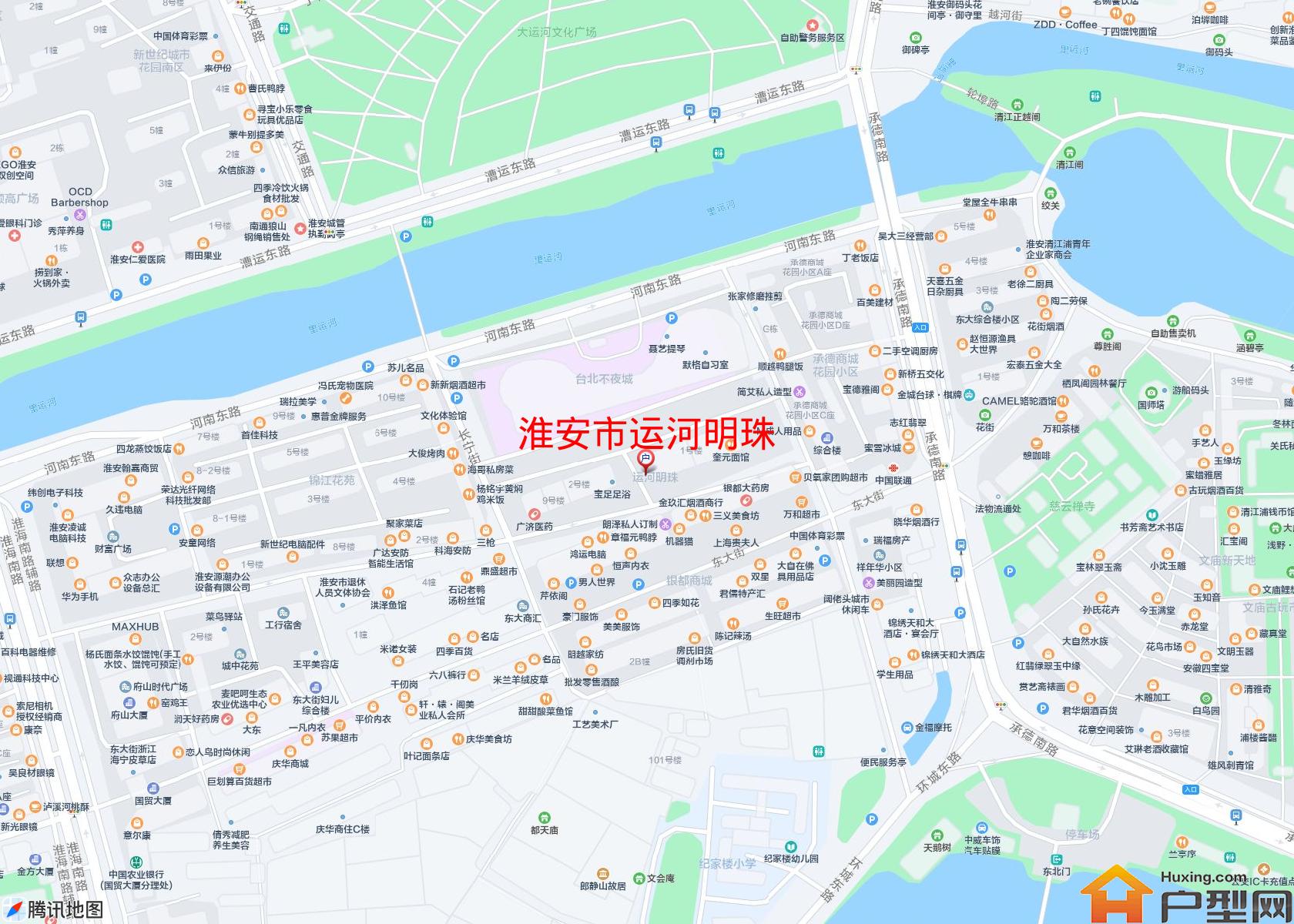 运河明珠小区 - 户型网
