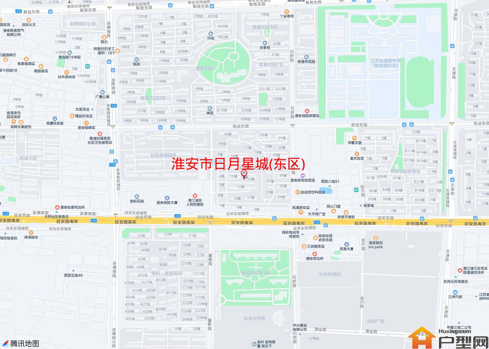日月星城(东区)小区 - 户型网