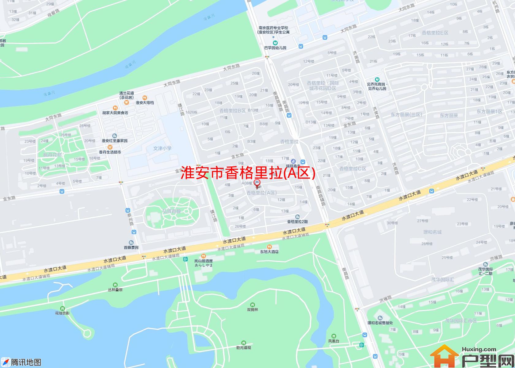 香格里拉(A区)小区 - 户型网