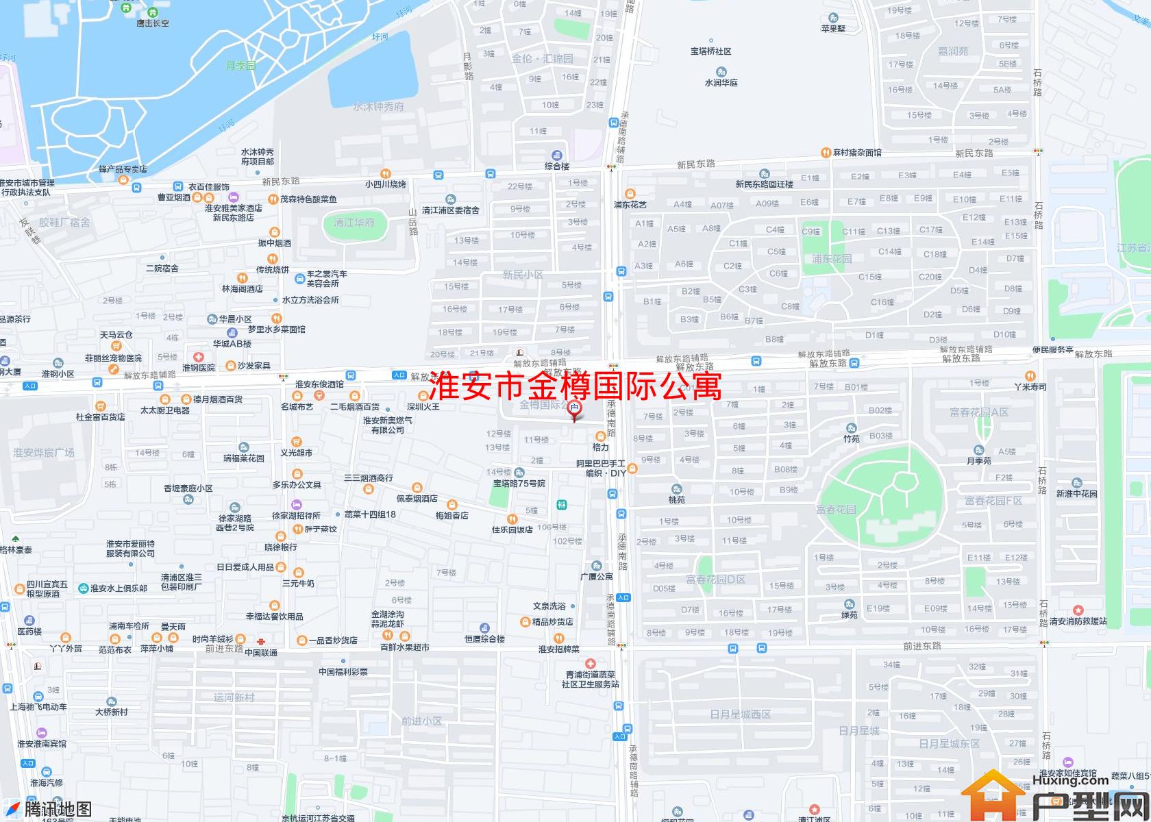 金樽国际公寓小区 - 户型网