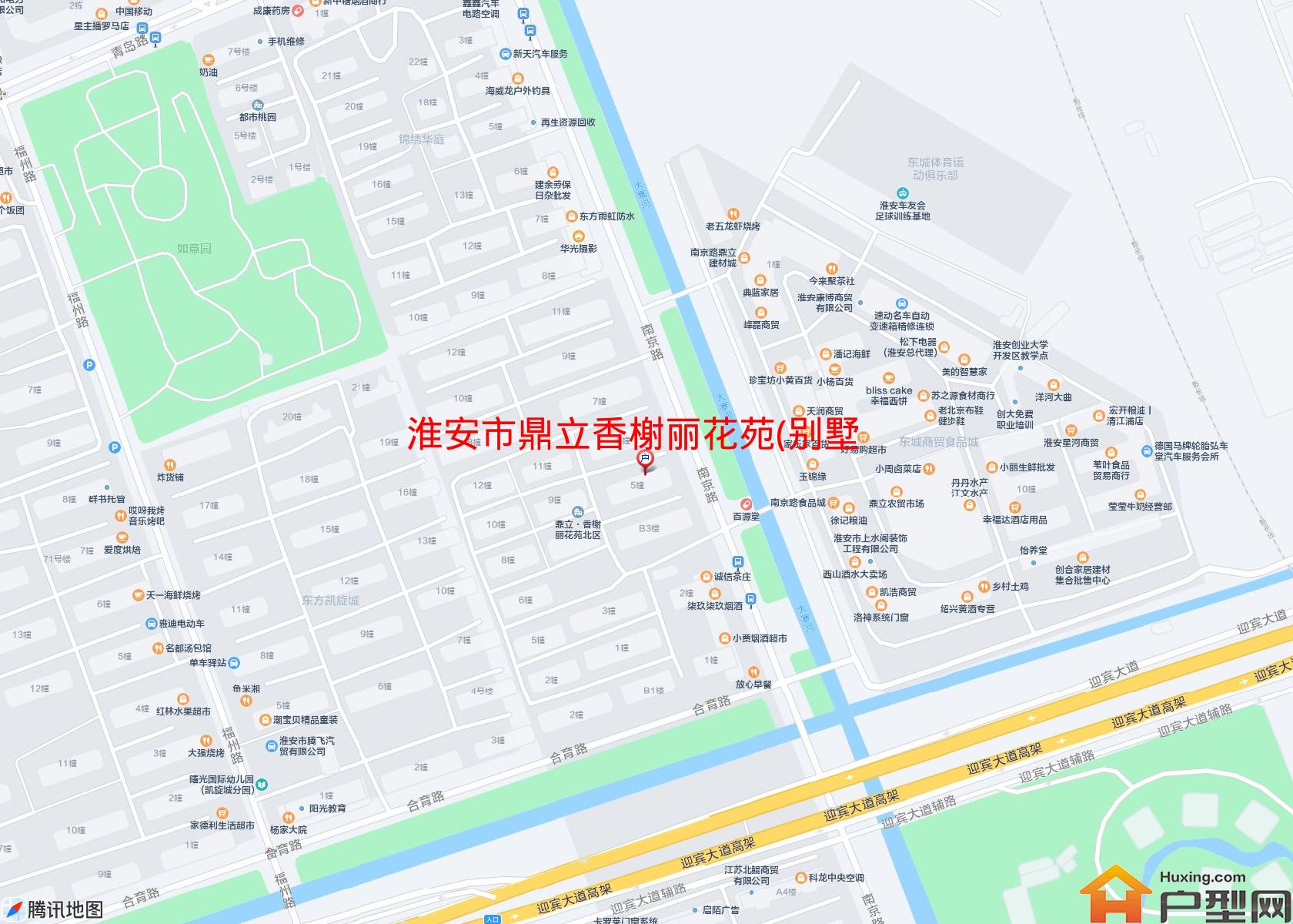 鼎立香榭丽花苑(别墅)小区 - 户型网