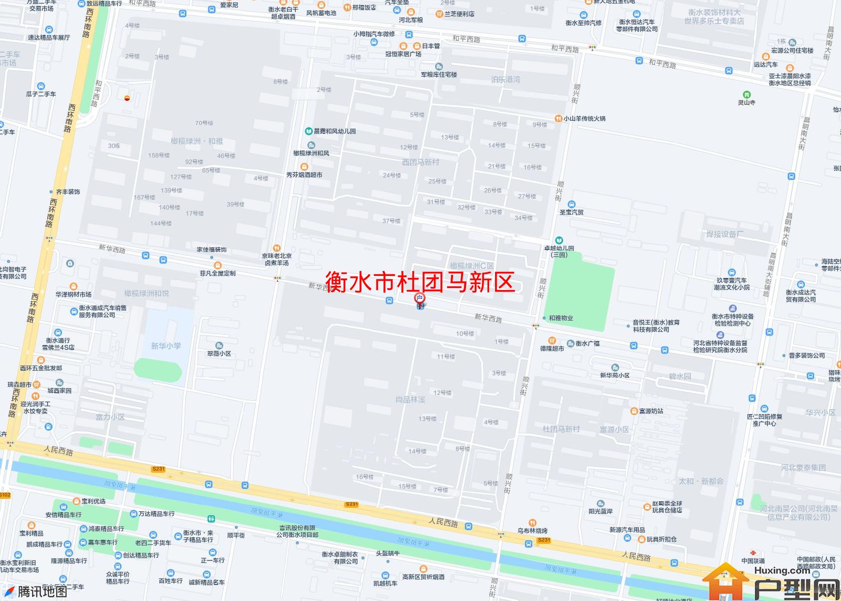 杜团马新区小区 - 户型网
