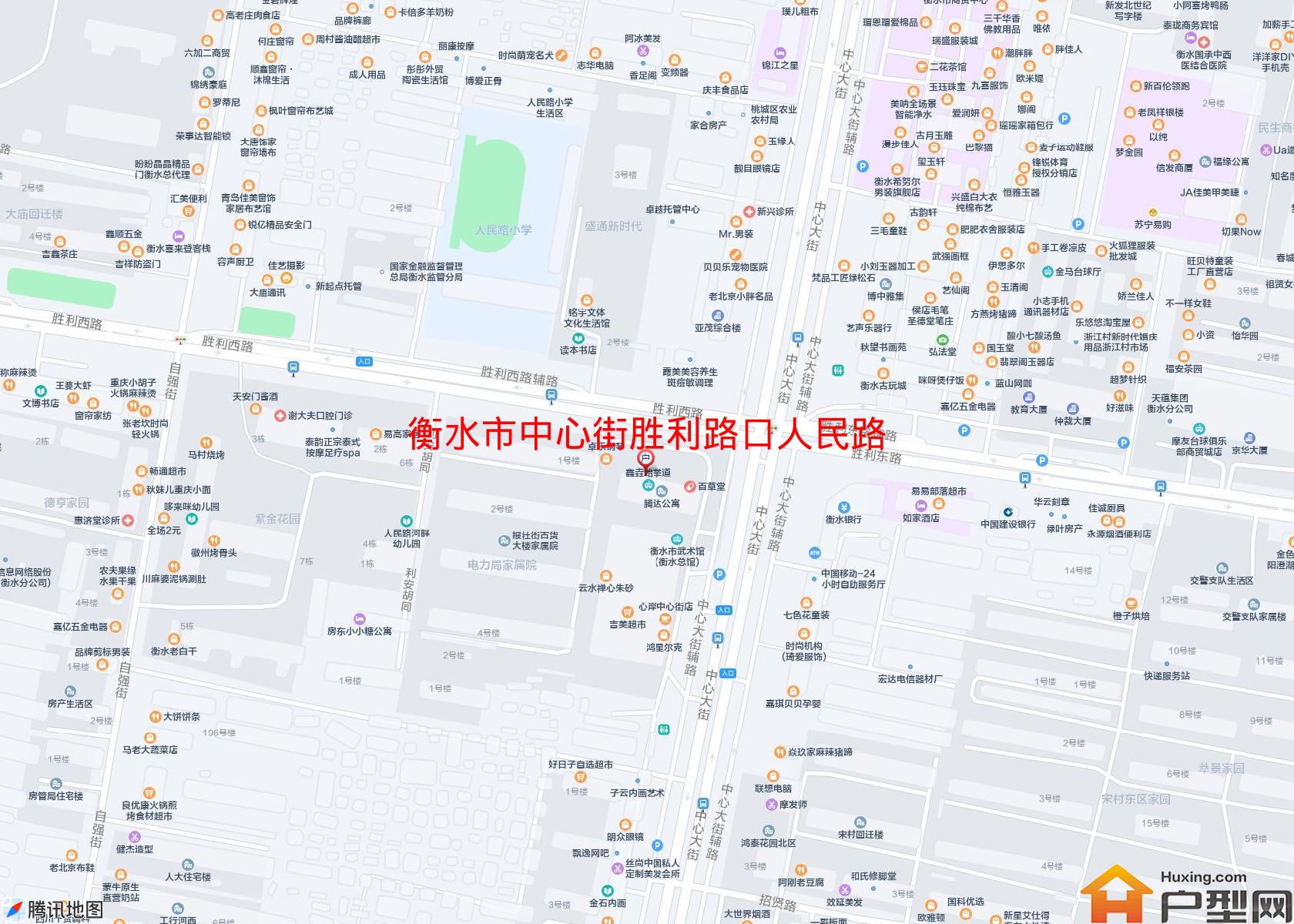 中心街胜利路口人民路小区 - 户型网