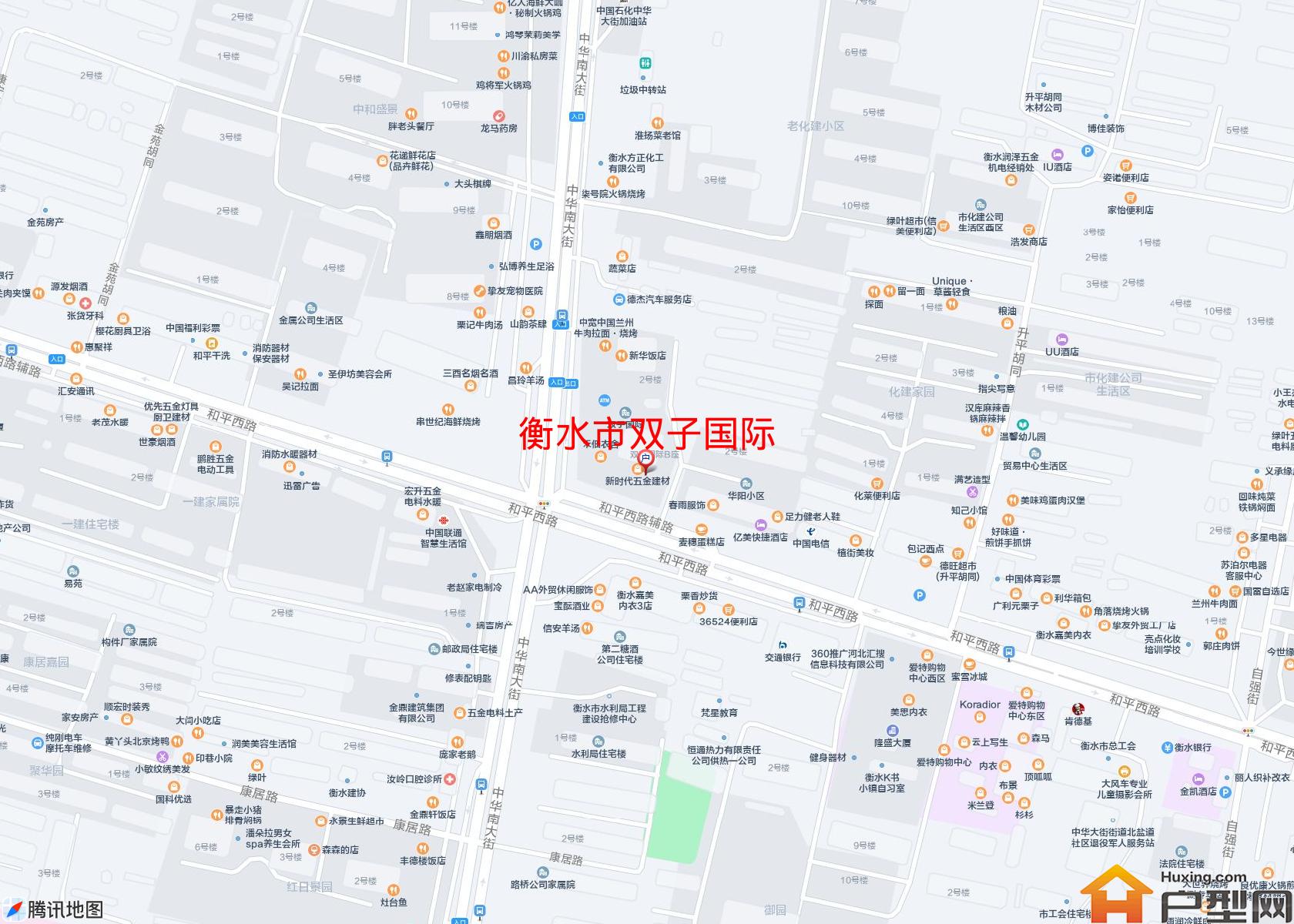 双子国际小区 - 户型网