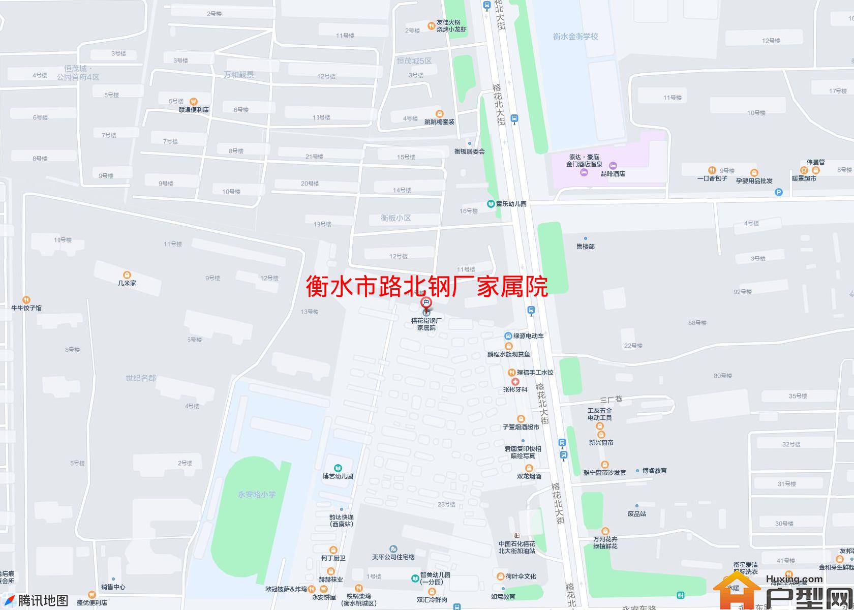 路北钢厂家属院小区 - 户型网