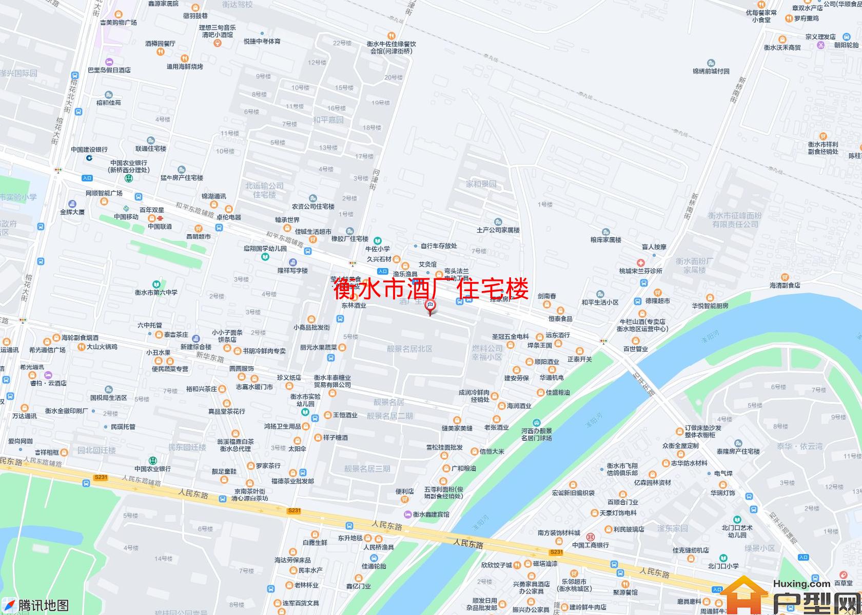酒厂住宅楼小区 - 户型网