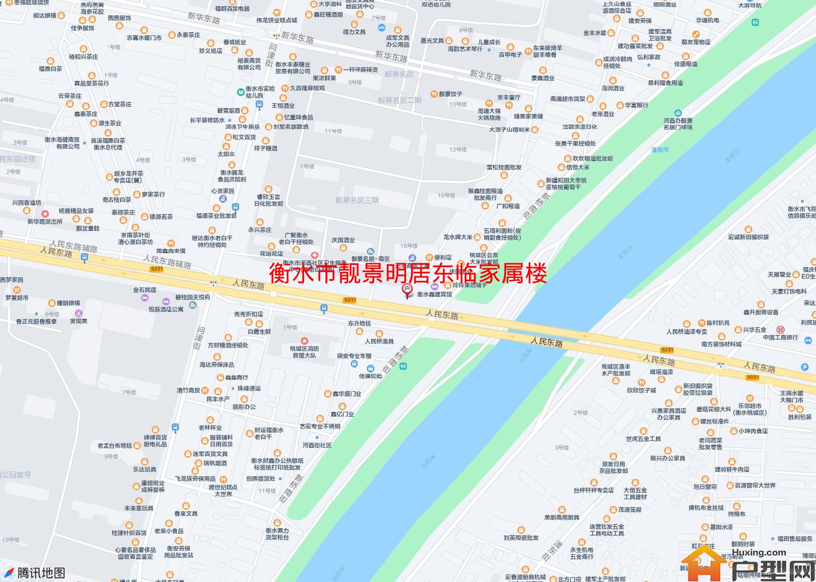 靓景明居东临家属楼小区 - 户型网