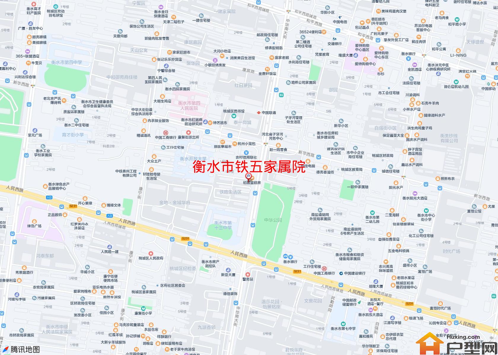 铁五家属院小区 - 户型网