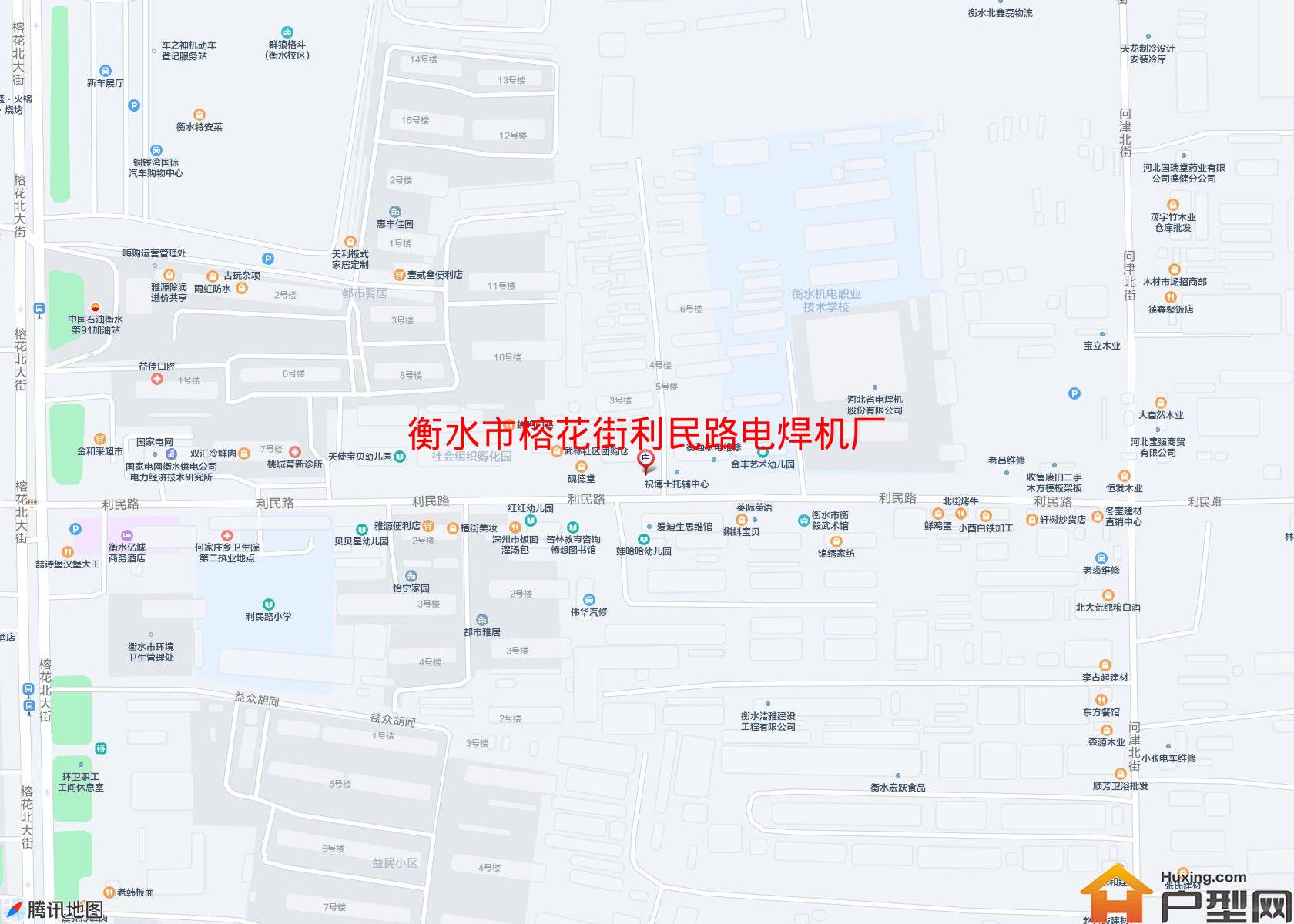 榕花街利民路电焊机厂小区 - 户型网