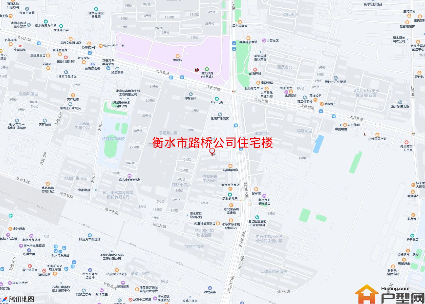 路桥公司住宅楼小区 - 户型网