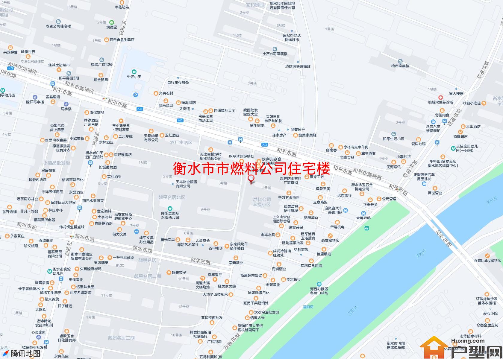 市燃料公司住宅楼小区 - 户型网