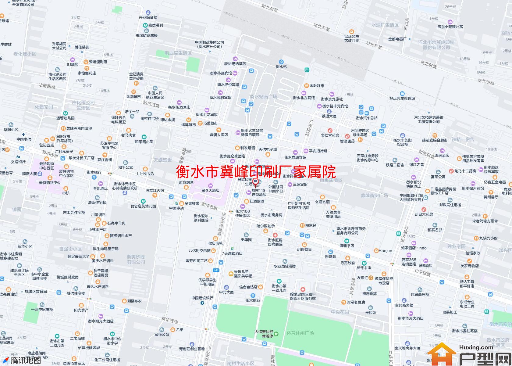 冀峰印刷厂家属院小区 - 户型网