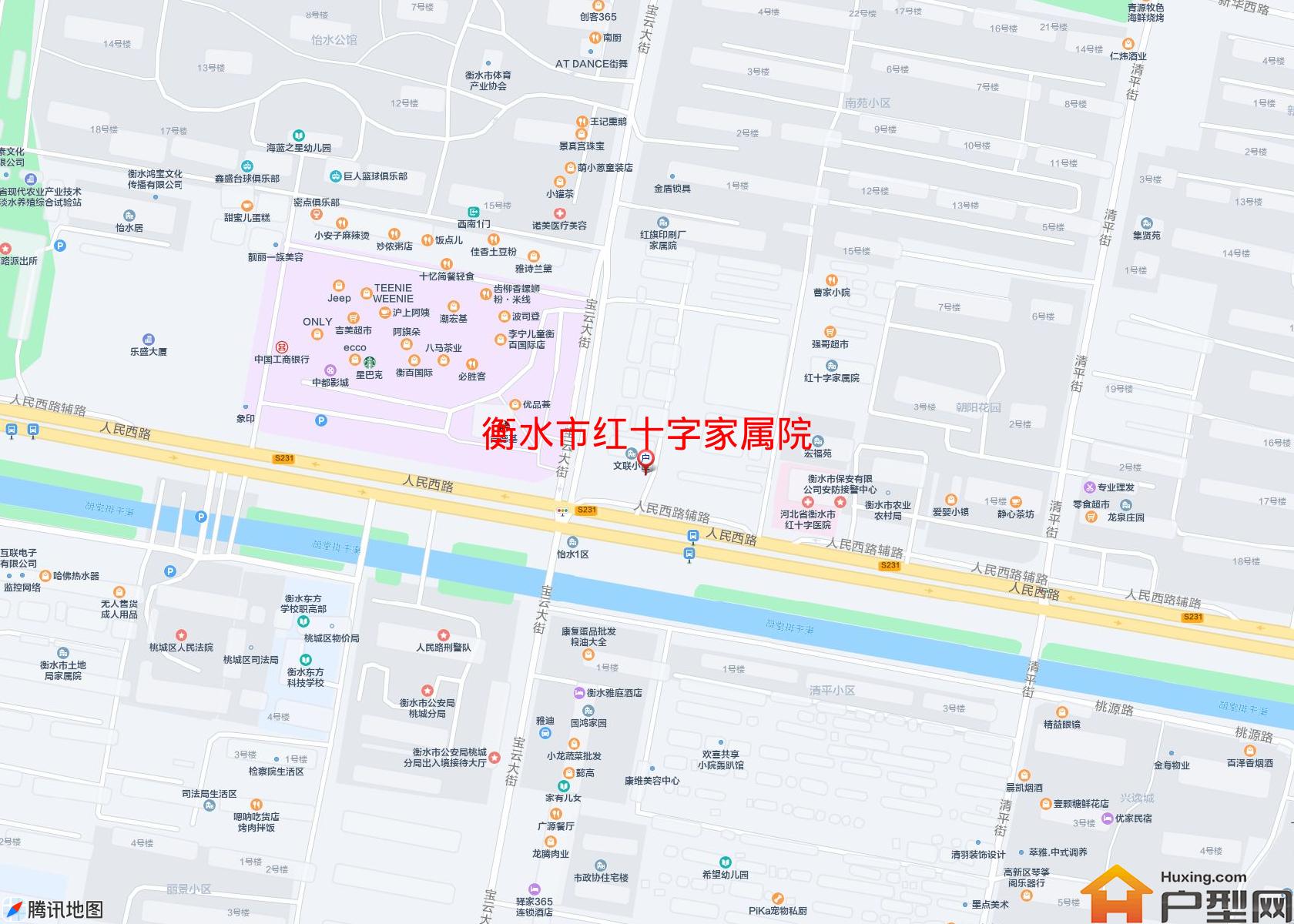 红十字家属院小区 - 户型网