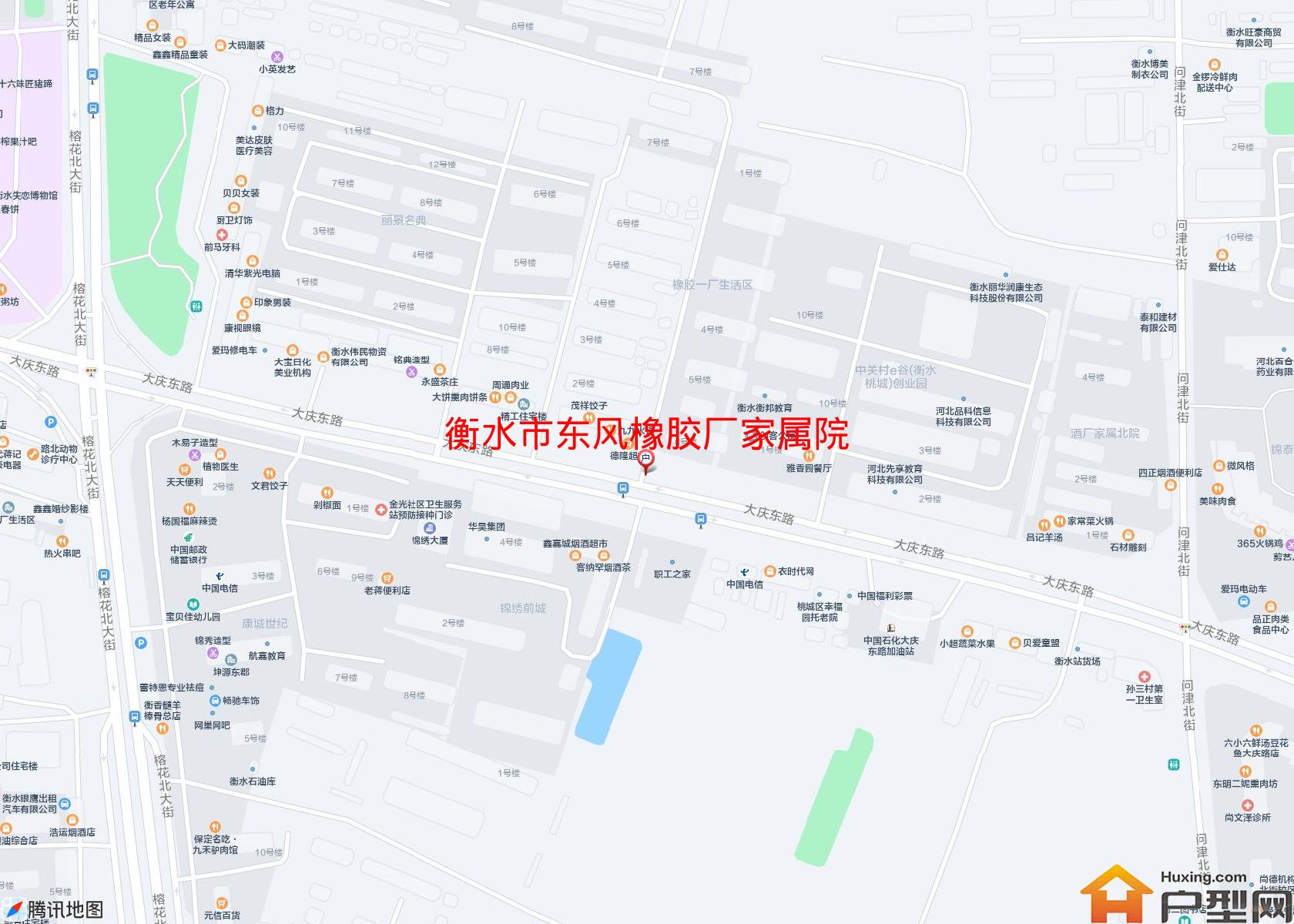 东风橡胶厂家属院小区 - 户型网