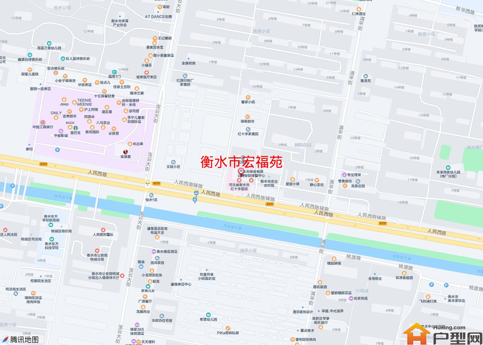 宏福苑小区 - 户型网