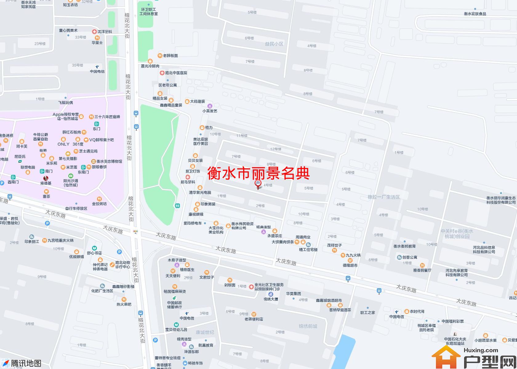 丽景名典小区 - 户型网