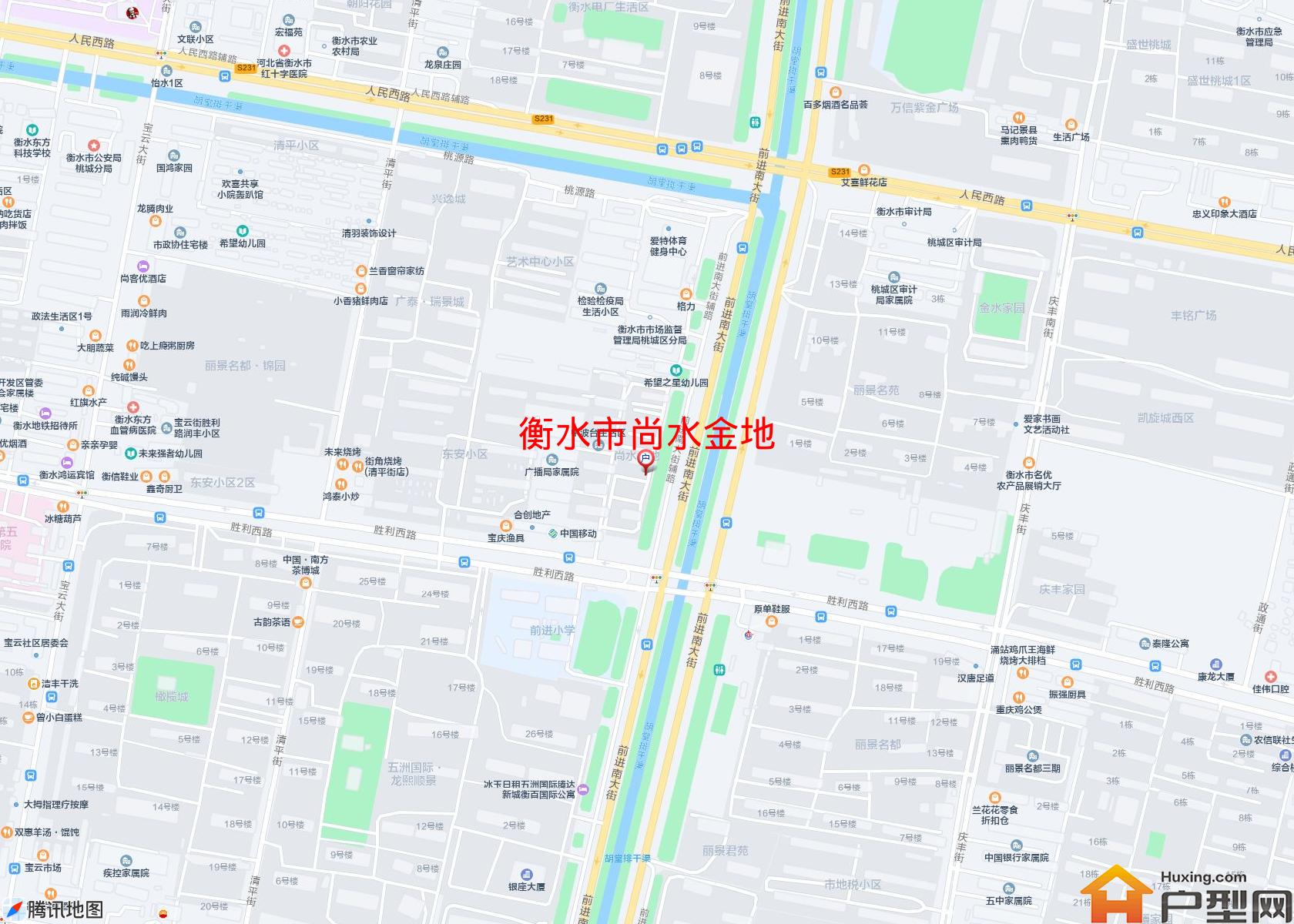 尚水金地小区 - 户型网