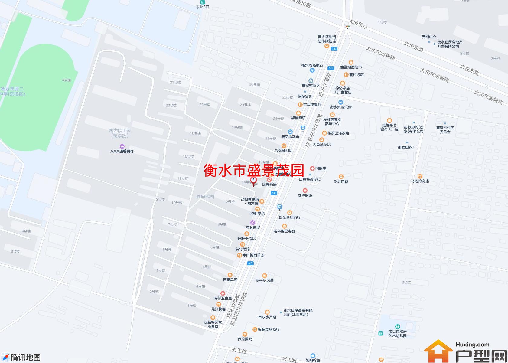 盛景茂园小区 - 户型网