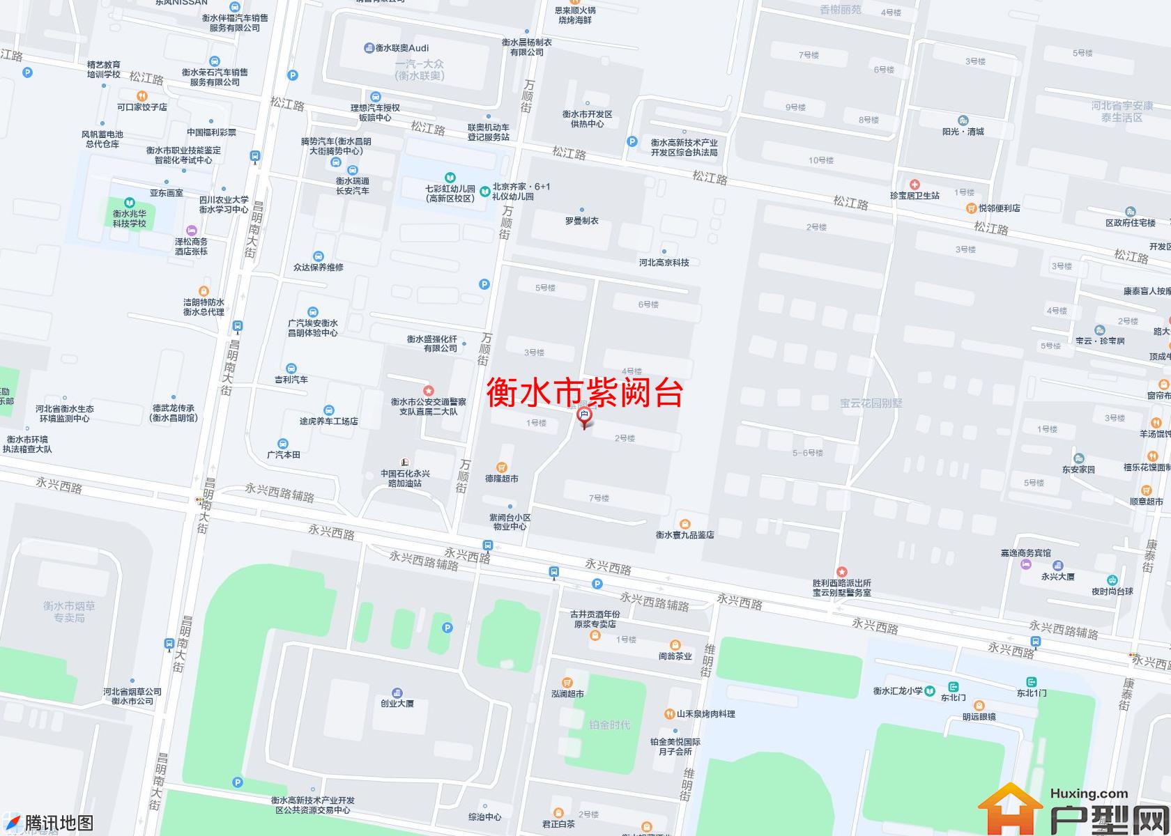 紫阙台小区 - 户型网