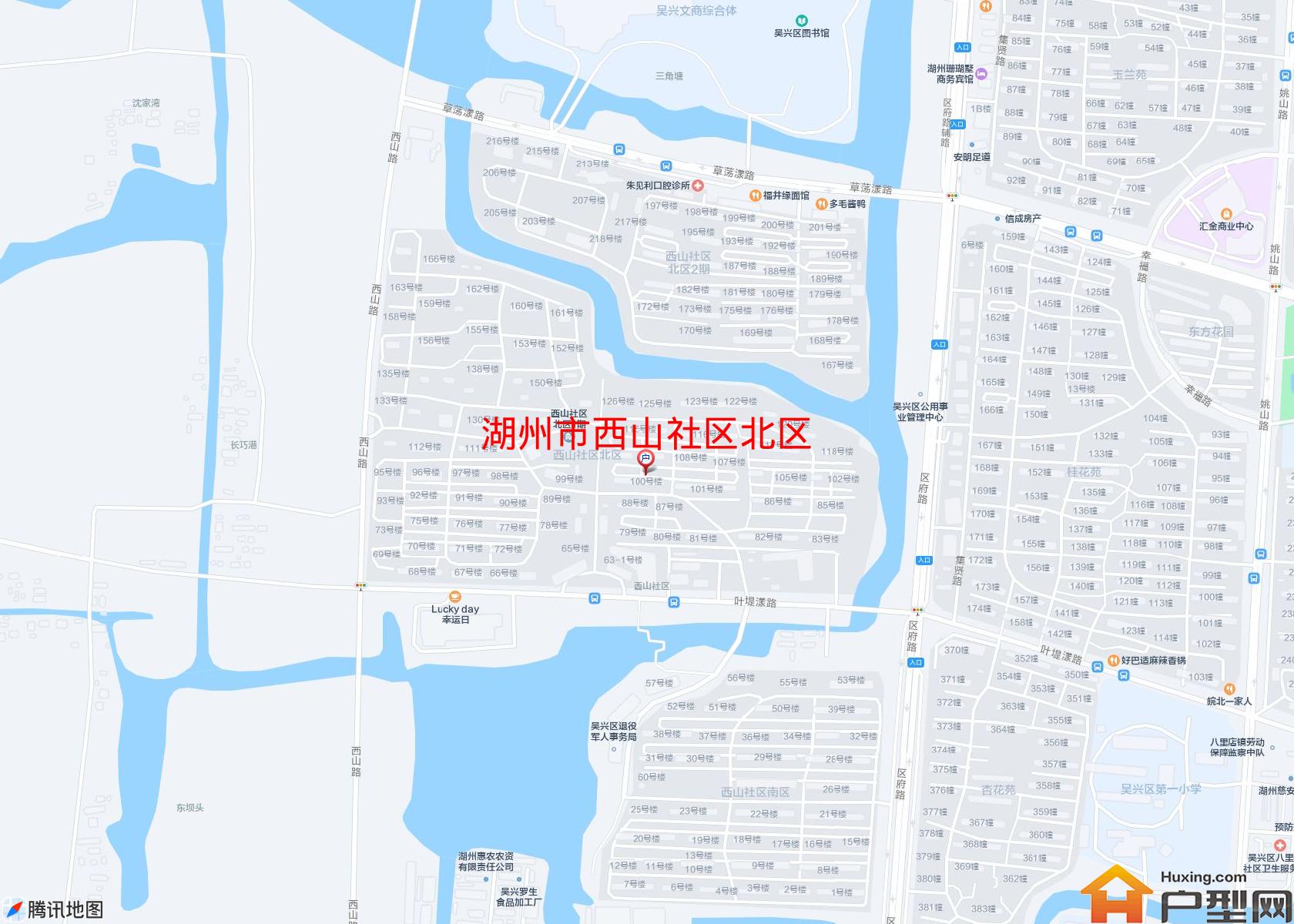 西山社区北区小区 - 户型网