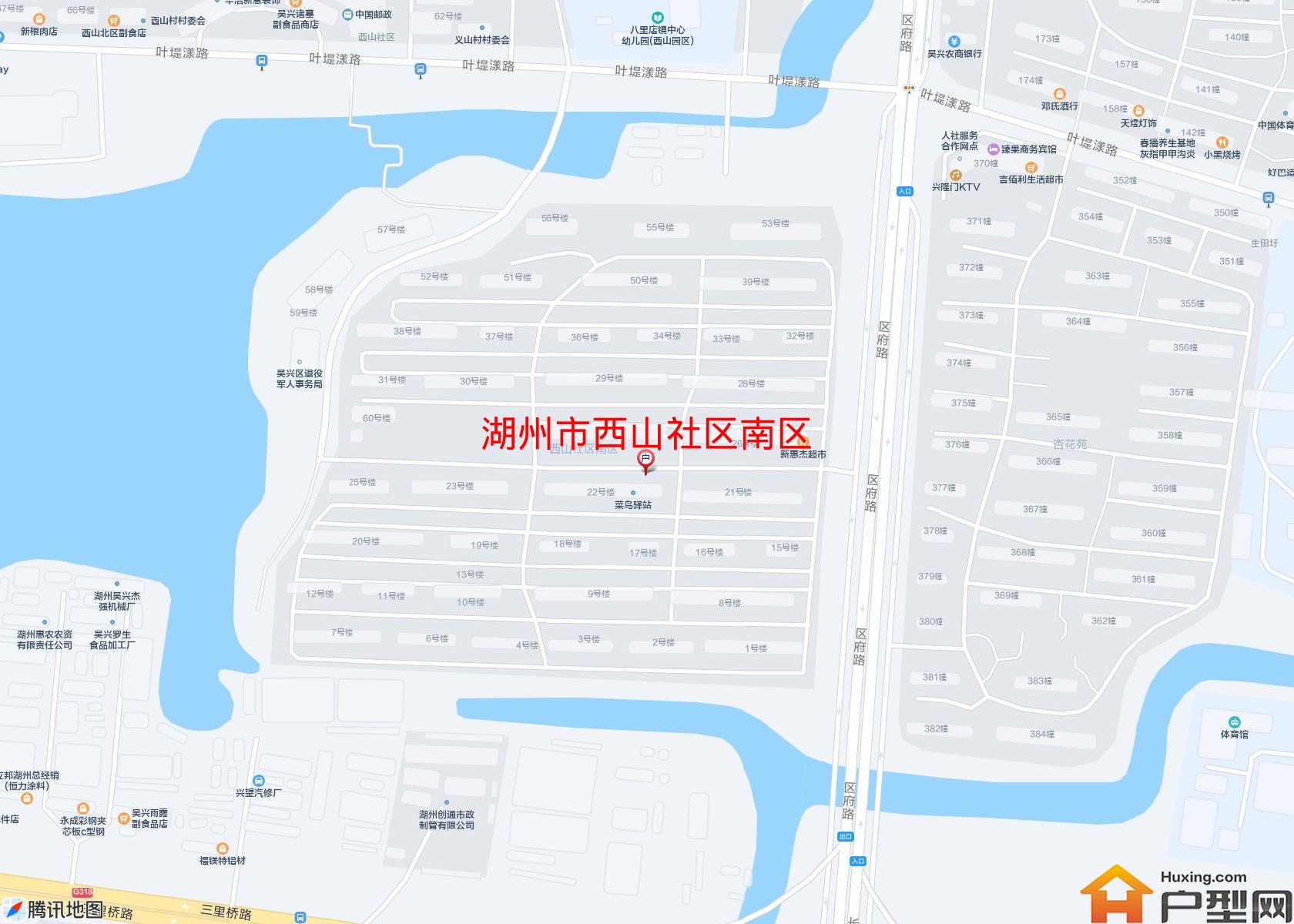 西山社区南区小区 - 户型网