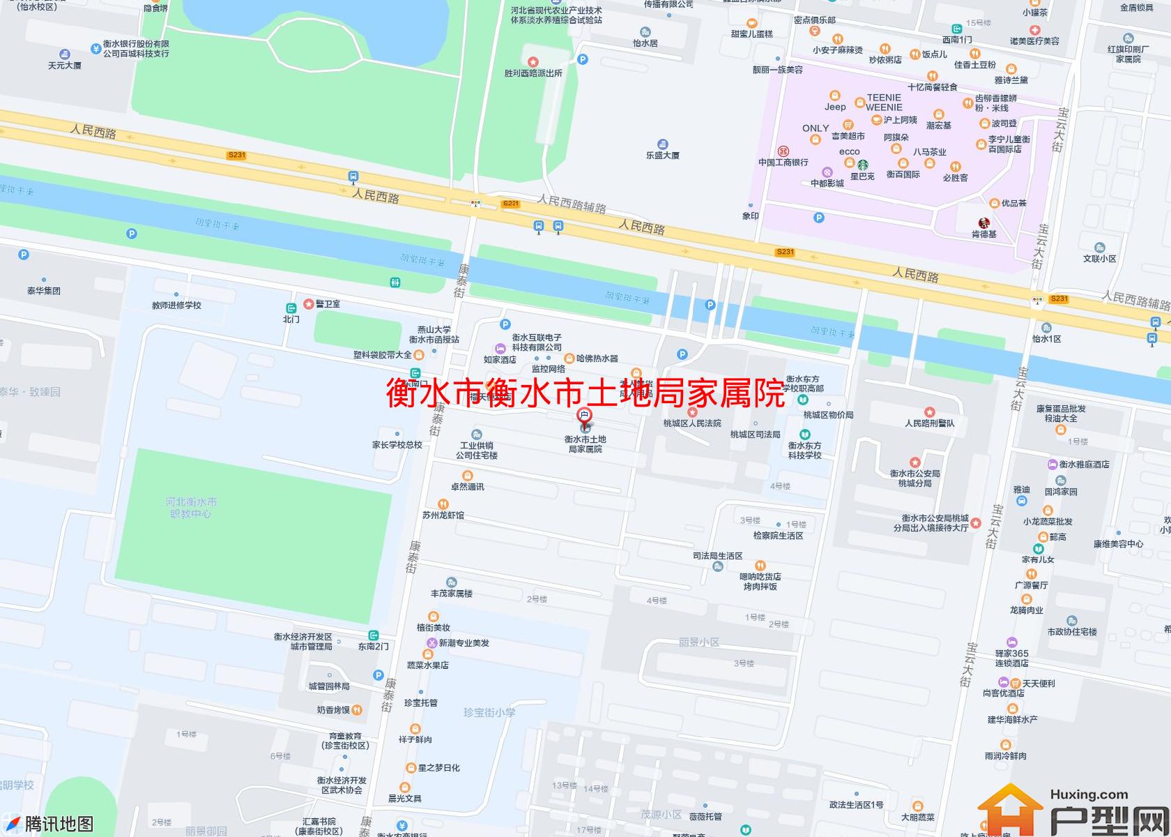 衡水市土地局家属院小区 - 户型网