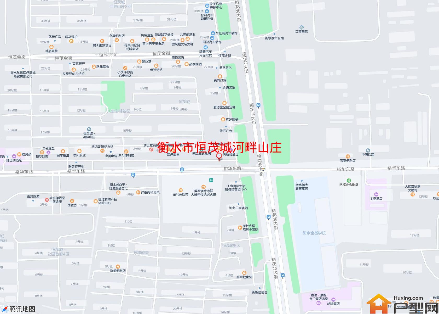 恒茂城河畔山庄小区 - 户型网