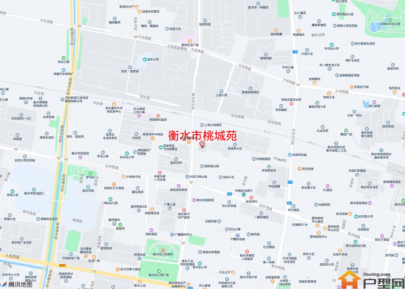 桃城苑小区 - 户型网