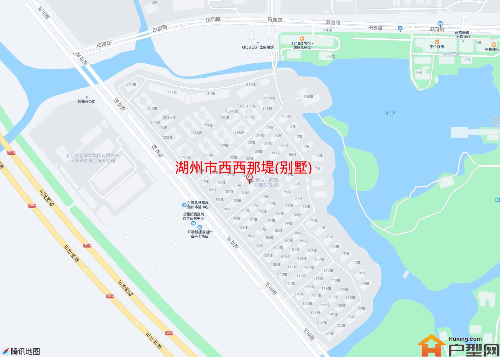 西西那堤(别墅)小区 - 户型网