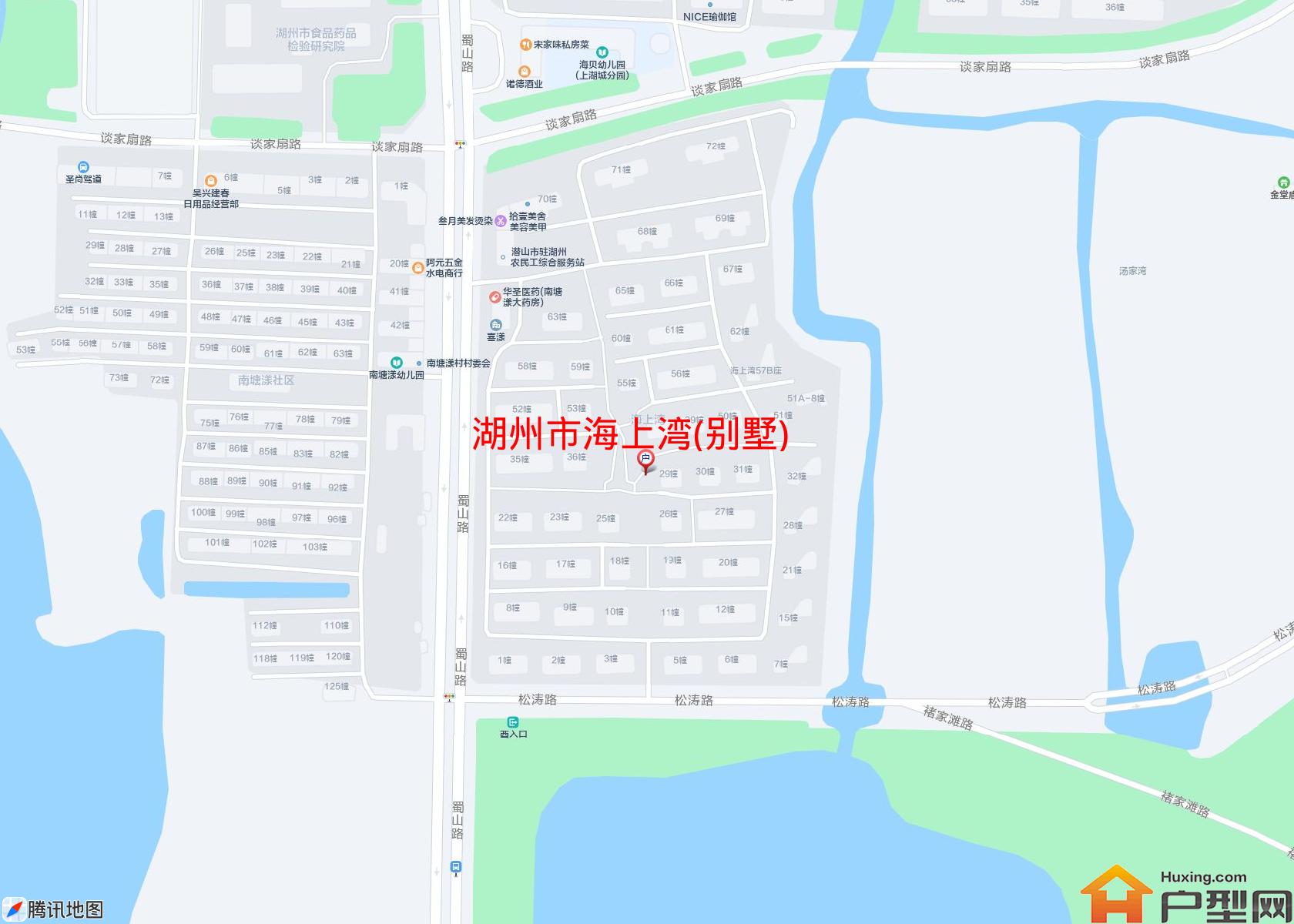 海上湾(别墅)小区 - 户型网