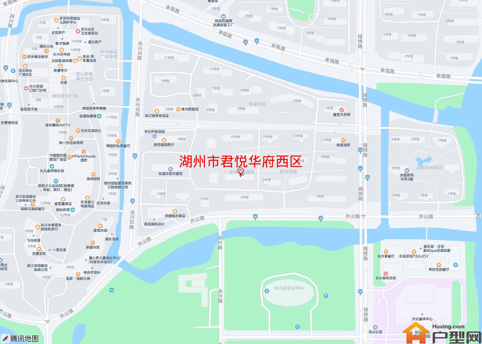 君悦华府西区小区 - 户型网