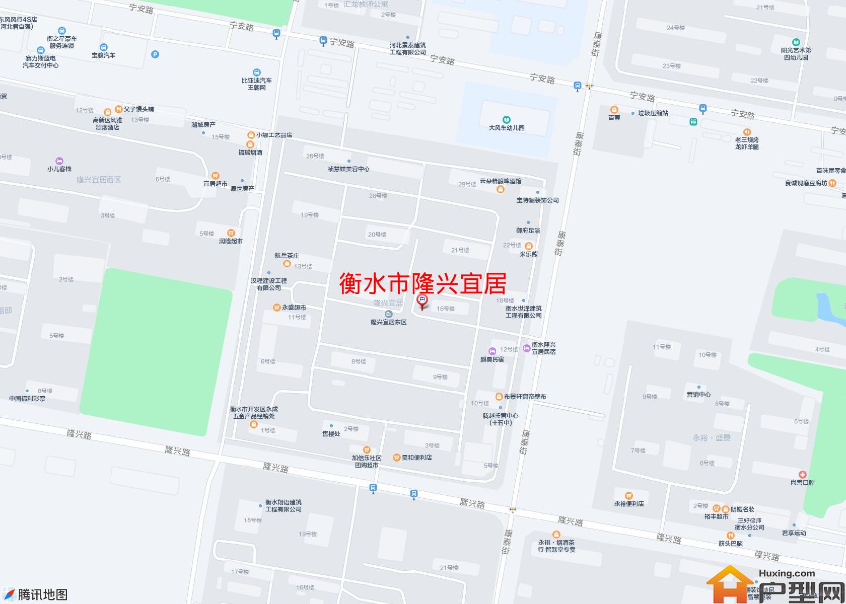隆兴宜居小区 - 户型网