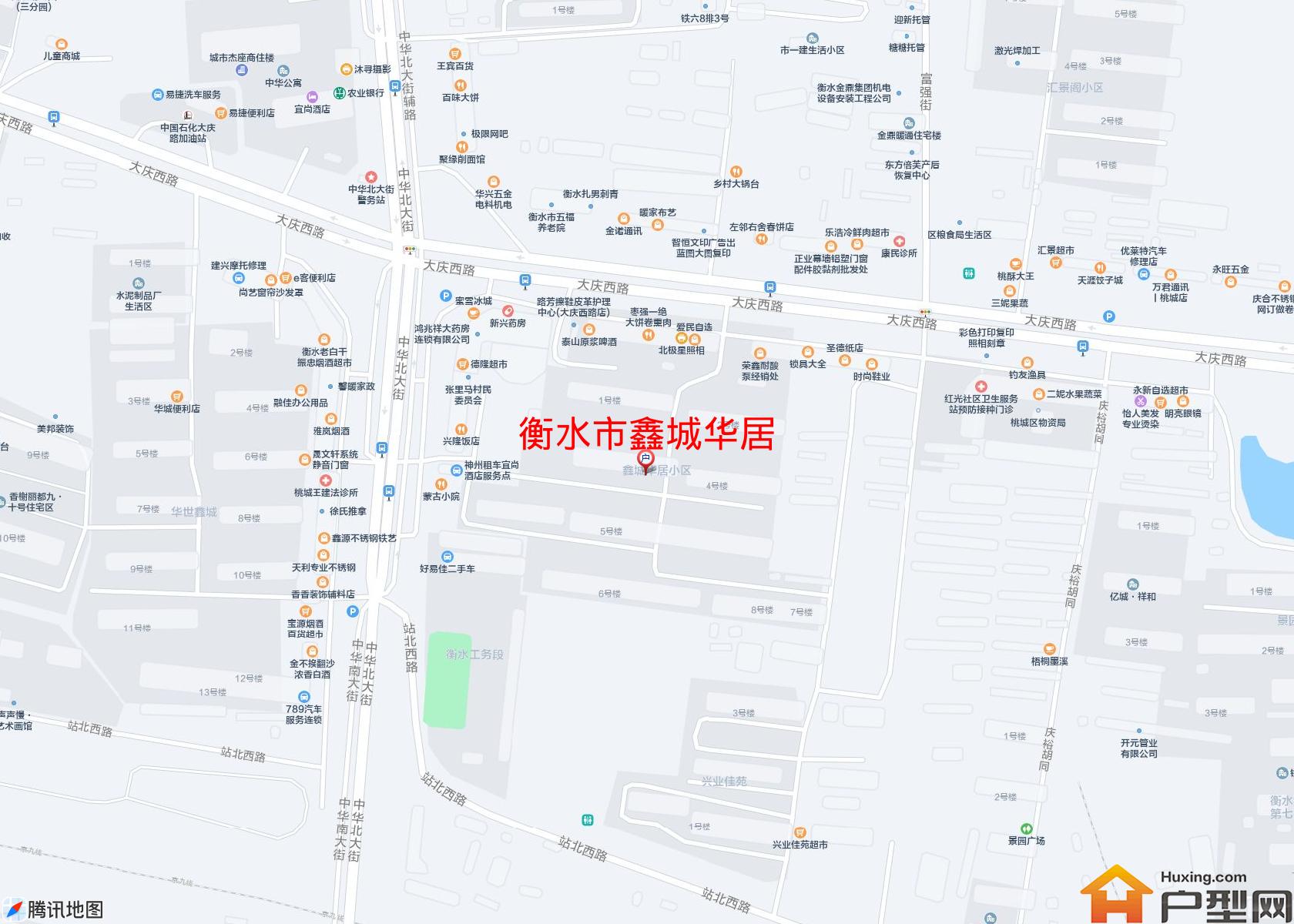 鑫城华居小区 - 户型网