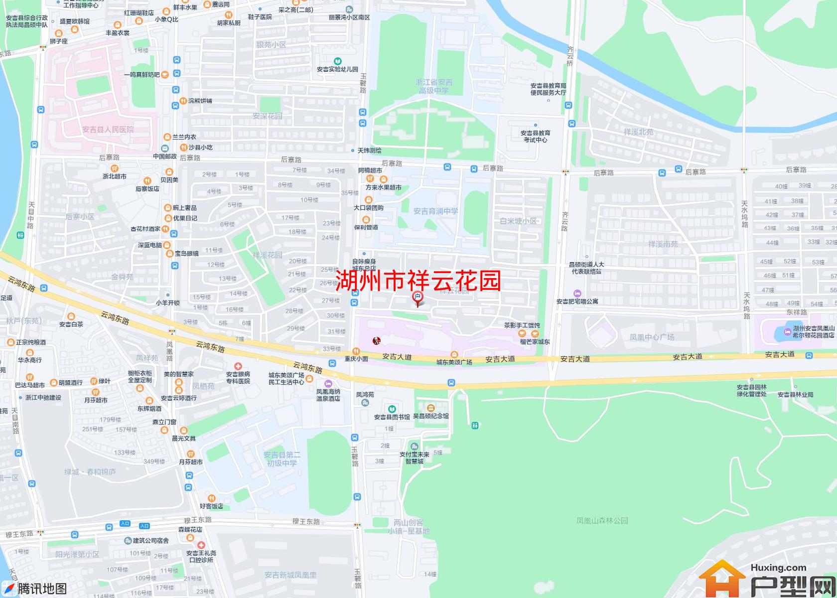 祥云花园小区 - 户型网