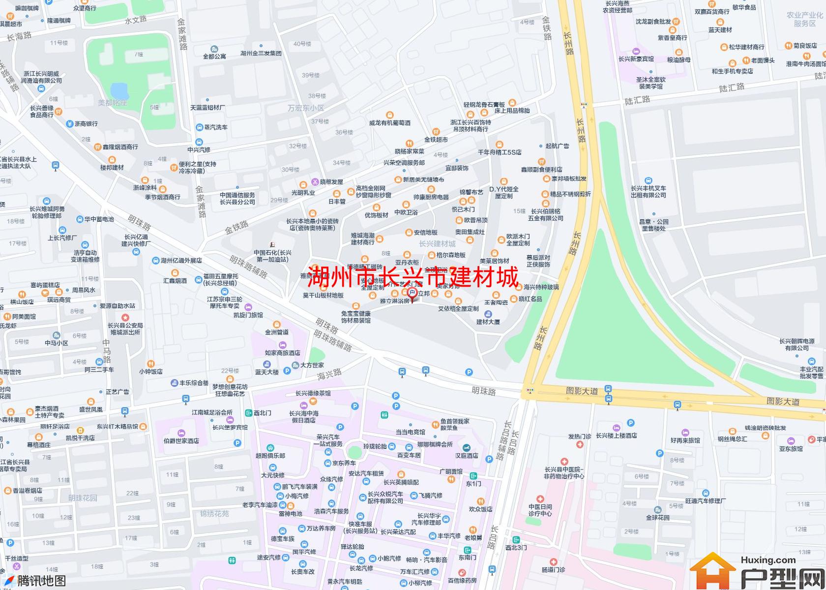 长兴市建材城小区 - 户型网