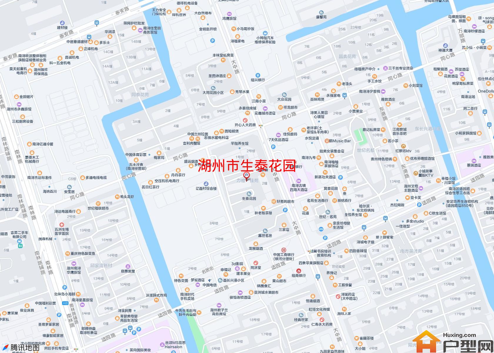 生泰花园小区 - 户型网
