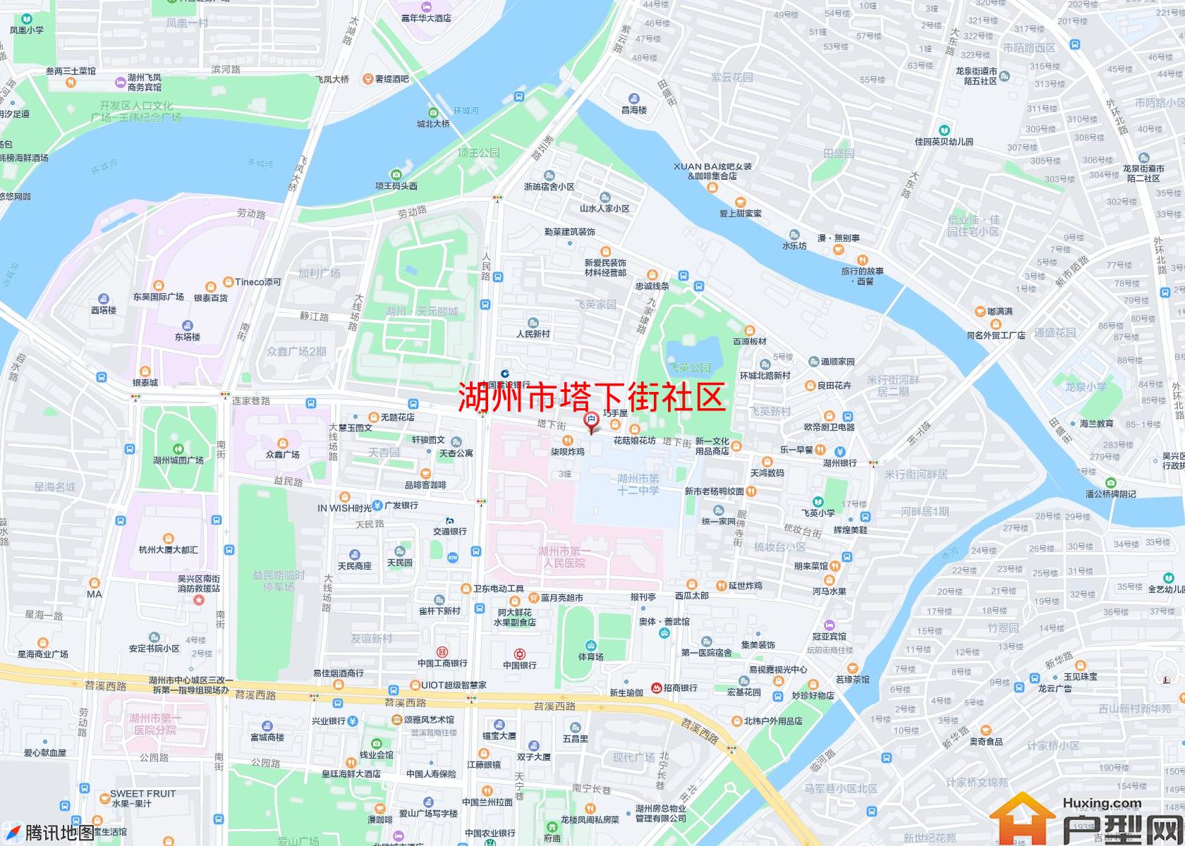 塔下街社区小区 - 户型网