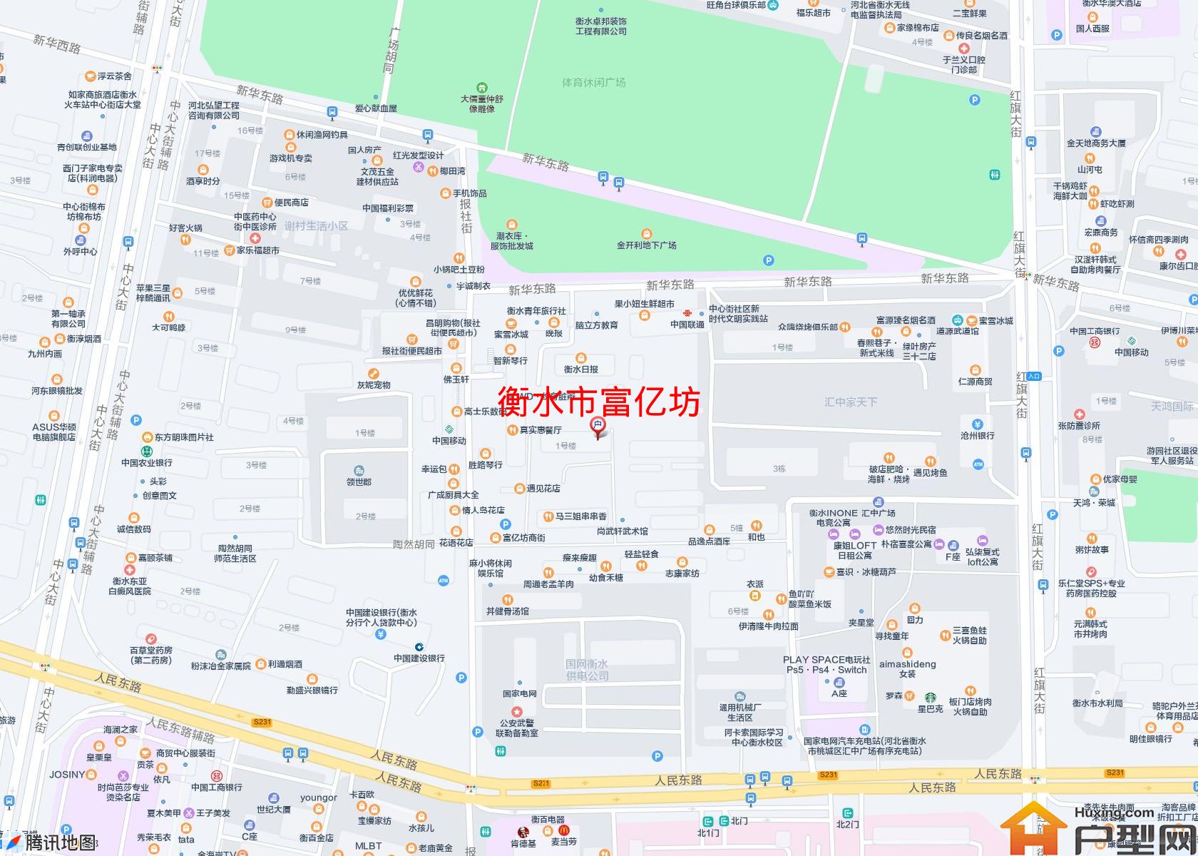 富亿坊小区 - 户型网